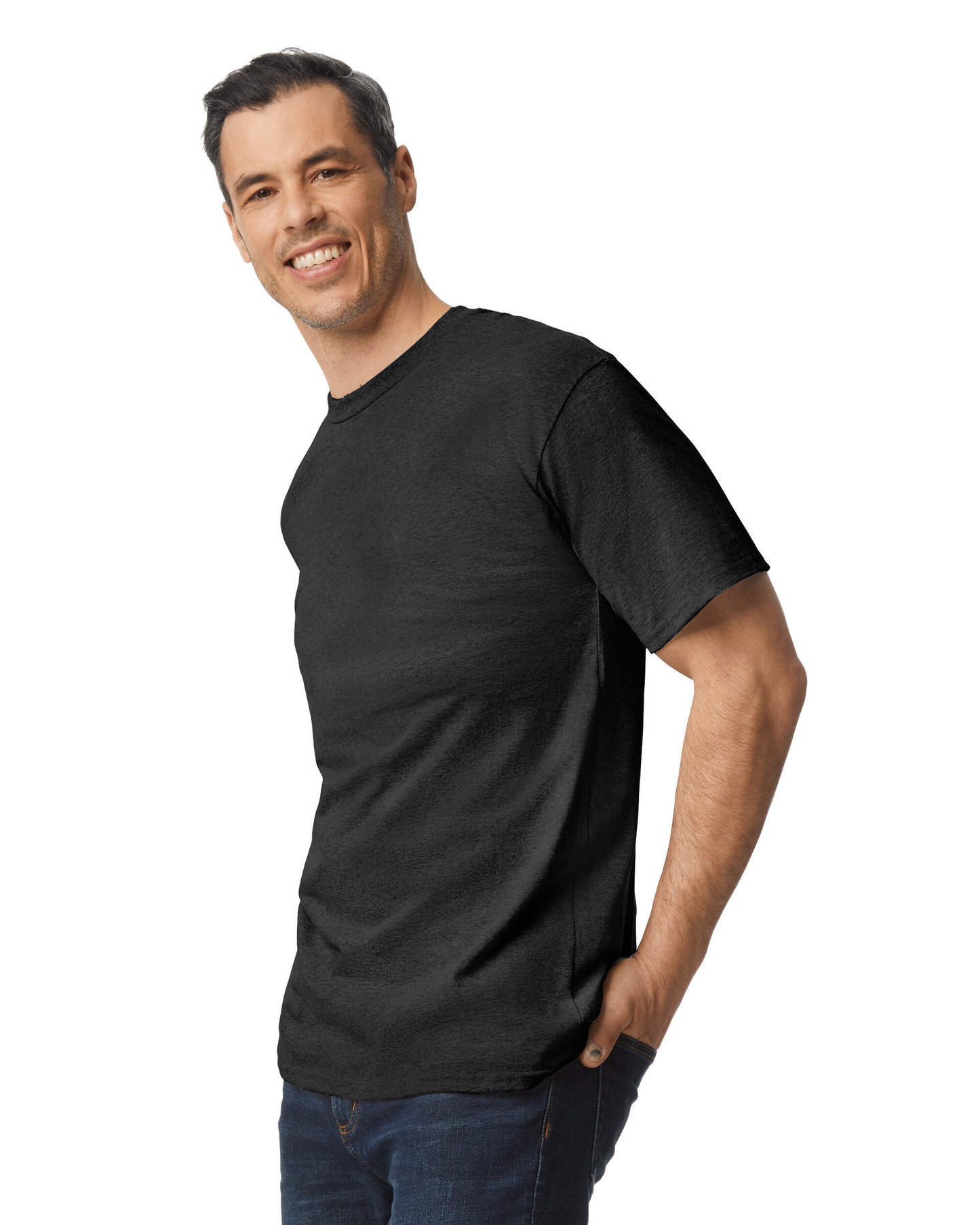 Gildan Black Softblend T-Shirt