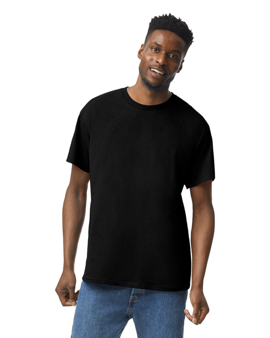 Gildan Premium Black Pure Cotton T-Shirt