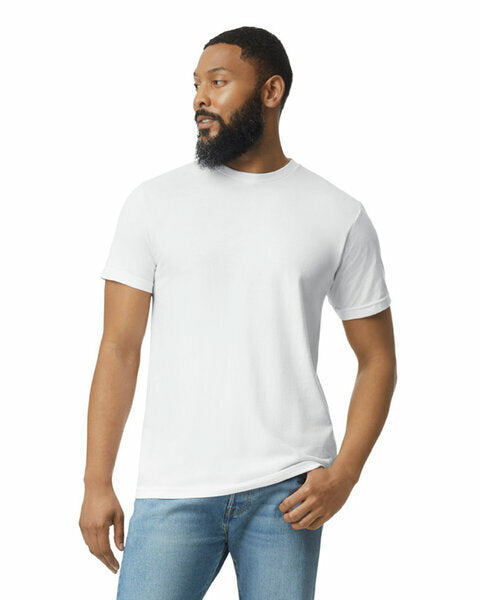 Gildan Soft-Landing White Softblend T-Shirt